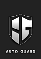 爱车卫士logo
logo根据英文首字母A和G做特殊变化，形状运用盾牌的样式，体现卫士的意义，安全可靠。