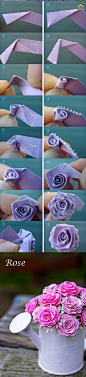 19朵玫瑰花的花语-教你简单玫瑰花的折法