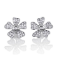 DE BEERS DE BEERS WILDFLOWERS 双花耳环
所属品牌：De Beers
所属分类：耳饰
产品介绍：
DE BEERS WILDFLOWERS 双花指环
以单花设计的环吊耳环，中央是一颗圆形美钻，花瓣上以37颗圆形密钉镶钻衬托，总重0.78克拉。