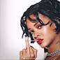 Rihanna for NME Magazine , 2015
依旧是近年最喜欢的杂志封面内页 ​​​​