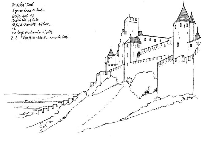 国外大师建筑手绘 素描 速写 绘画 (5...