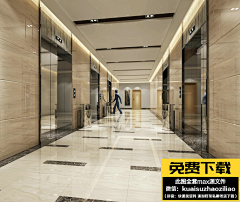 卓生ㅤ采集到· Hotel elevator hall︱酒店电梯厅