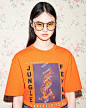 He Cong Models McQ Fall Winter 2018.19 Eyewear Collection