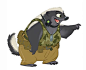 Honey Badger from Zootopia #Disney #unused #character #design