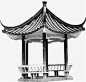 古风凉亭建筑中国风