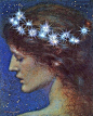 Night
Simeon Solomon (1840 - 1905), Edward Robert Hughes (1851 - 1914) ​​​​