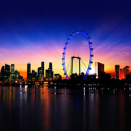 新加坡摩天轮，是世界上最高的摩天轮，设在...