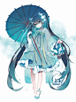 疯狐太太家的茉莉花初音ww | 半次元-二次元爱好者社区<br/>画师 Godlailer