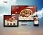 红色餐饮美食 0080140519 - 模板库 麦模板,企业网站模板分享平台 -
