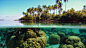 Bora Bora beaches coral landscapes ocean wallpaper (#2221037) / Wallbase.cc