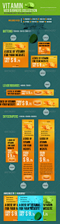 Vitamin Web Banners Collection - GraphicRiver Item for Sale