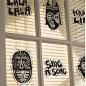 africa sticker 非洲埃及玛雅脸谱艺术另类图案酒吧贴纸 雅风墙贴