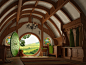 一般1920x1440指环王袋子Hobbits The Shire房屋建筑建筑艺术品幻想艺术概念艺术门