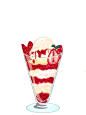 草莓酸奶冰淇淋，你要吃一口嗎？