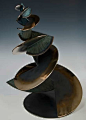 Geisha-Craig-Schaffer escultura cubista abstrato