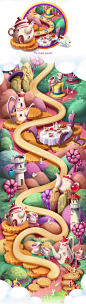 Bits of Sweets: Map : Make a journey to a magical Candy Land cramfull with gingerbread houses and trees of sweet cotton wool with the young and enchanting brother and sister. Help main characters, to feed poor kids by collecting bits of sweets in a wonder