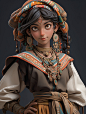 20230420_03 Stylized Tibetan girl