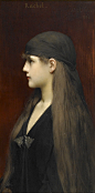 Jules-Joseph_Lefebvre_-_Rachel,_1888.jpg (617×1250)