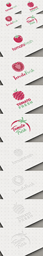 免费番茄标志模板 Free Tomato Restaurant Logo Pack –  