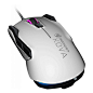 Roccat Mouse Kova AIMO - White : 7,000dpi optical sensor with overdrive mode Easy-Shift[+]™ button duplicator with 22 functions 12 mouse buttons + solid 2D Titan Wheel Ambidextrous shape optimized for L/R use 16.8m multi-color illumination system 32-bit A