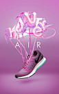 Nike Air - Pt. 1 Hover (An Obsession With Air) : What happens when you take a few helium balloons, some cool Nike Air sneakers and throw in some neon? Well, this project.This is the first collaboration of many, where we take some strengths of Cinema4D, 3D