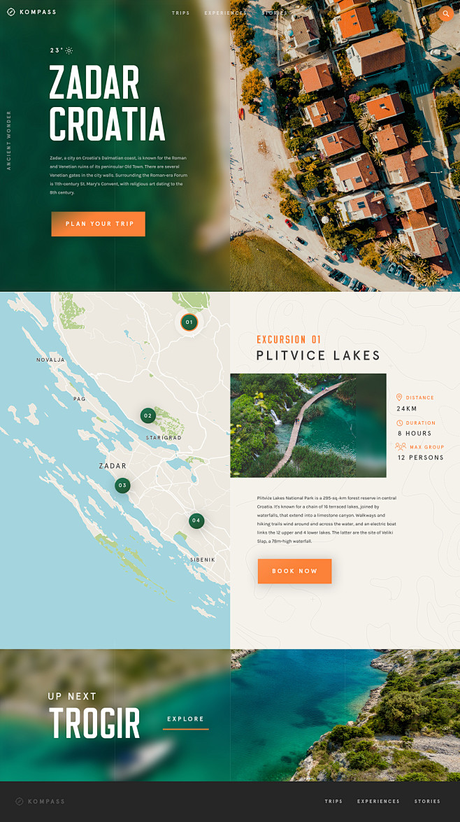 Travel Landing Page ...