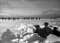 Defence of Moscow. 1941 German soldiers surrender near Moscow.