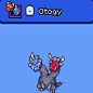 This may contain: an animal in pixel art style with the word ottogy on it