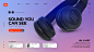 18个耳机产品Banner设计！ - 优优教程网 - UiiiUiii.com : 一组耳机产品 Banner 设计，通过对图片素材的不同形式的展示，得到创意性视觉效果。