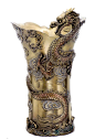 Chinese Dragon Large Vase