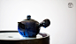 山水间 窑变茶壶 景德镇陶瓷茶壶 高温艺术陶瓷茶具 定制礼品礼物-淘宝网