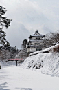 Hirosaki castle castle tower, Japan