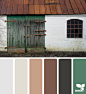 { rustic hues } image via: 