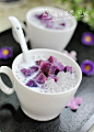 紫薯椰汁西米露