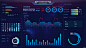大数据可视化展示界面UI设计