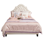女孩房床上用品粉色样板房间软装高端欧式法式床品多件套公主房10-淘宝网