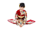 着物を着た女性 - kimono ストックフォトと画像