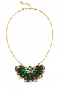 Gaia Feather Necklace   | Calypso St. Barth