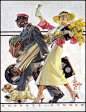 【续】美国黄金时代插画大师 J.C. Leyendecker 几张尺寸大的代表作【查看原图保保存】