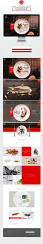 两版美食网站 by 暂无信息 - UE设计平台-网页设计，设计交流，界面设计，酷站欣赏