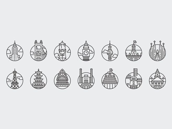 Cities _ Pictograms