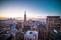 (click to download) Sunset Evening over the San Francisco Cityscape FREE Stock Photo