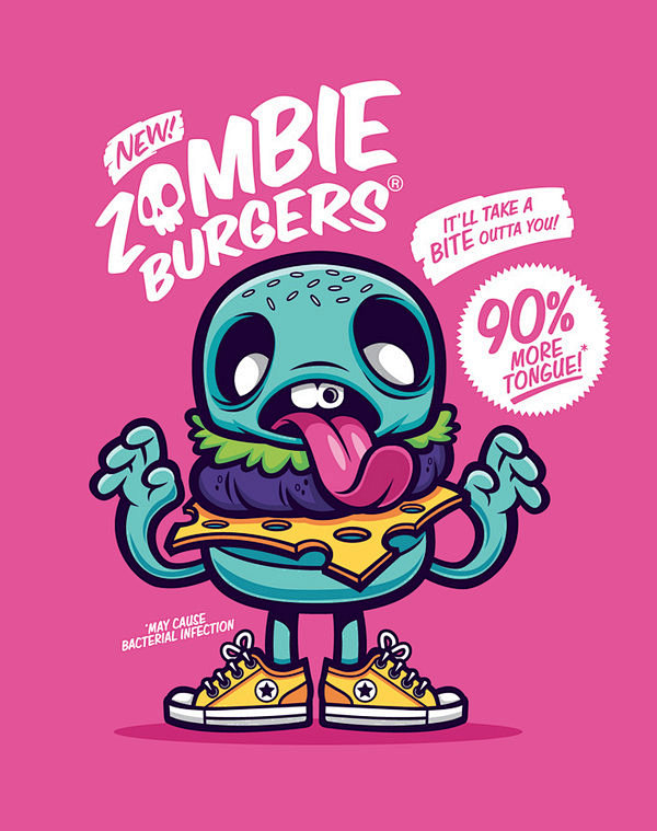 Zombie Burger by cro...