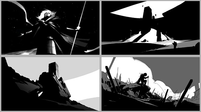 Composition Sketches...