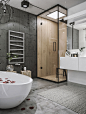 斯德哥尔摩：创意总监的生活美学艺术，洗手间丨卫生间丨淋浴房设计。