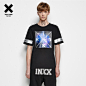 【INXX】为她而战明星男女同款  星空短袖T恤XX52010214