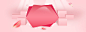 粉色浪漫背景-粉色背景-粉色系-粉色设计-粉色素材-粉色背景banner