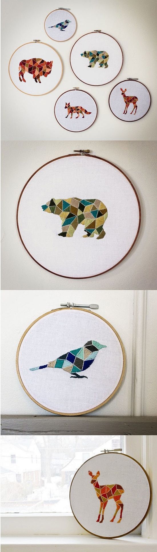 mosaic-style animal ...