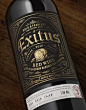 Exitus Bourbon Barrel Aged Wine-古田路9号-品牌创意/版权保护平台