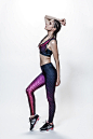 ZOE leggings - sports collection - fitness lookbook : Zoe leggings designer Tamara Ivic made a new sport collection. Suitable for variety of disciplines, from yoga to running. 